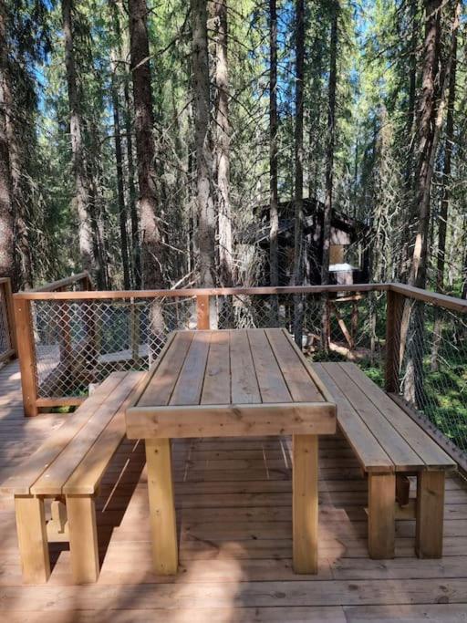 Treetop Ekne - Hytte I Skogen Med Hengebru Hotel Levanger Eksteriør billede